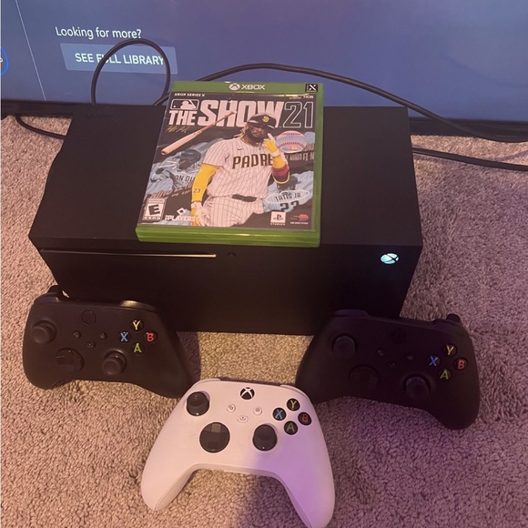 Xbox series x only played a couple of times
